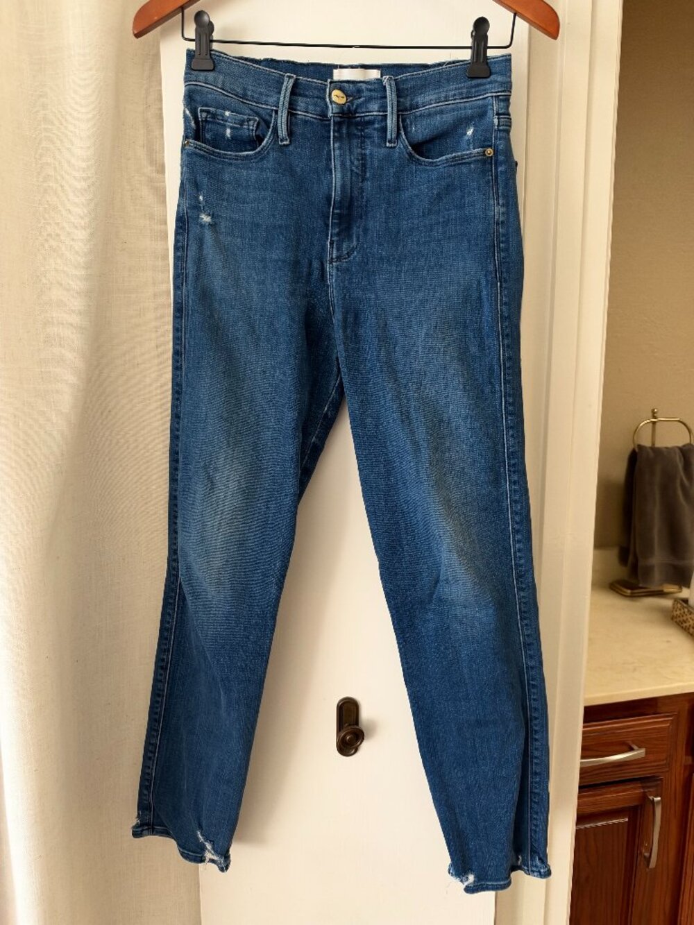 FRAME Le Sylvie Crop Jeans — Size 26